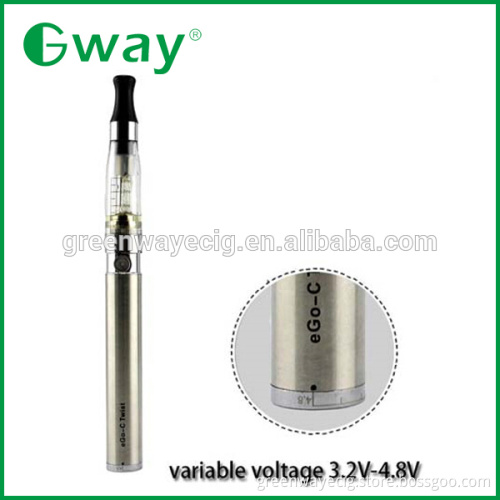 2015 greenway wholesale ego twist starter kit, ce fc rohs electronic cigarette